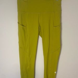 Lululemon fast and free tight leggings w/ pockets